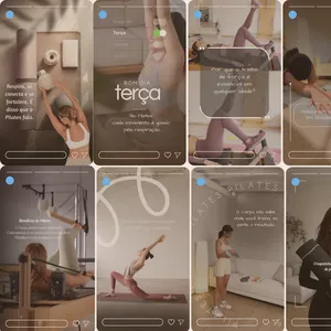 Imagem de capa para o Curso online Pack Reels Pilates