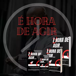 Imagem de capa para o Ebook É Hora de Agir