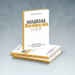 Imagem de capa para o Ebook Manual de Redação do Enem