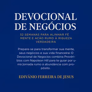 Imagem de capa para o Ebook Devocional de Negócios - 52 semanas Sabedoria de Provérbios + Princípios de Napoleon Hill