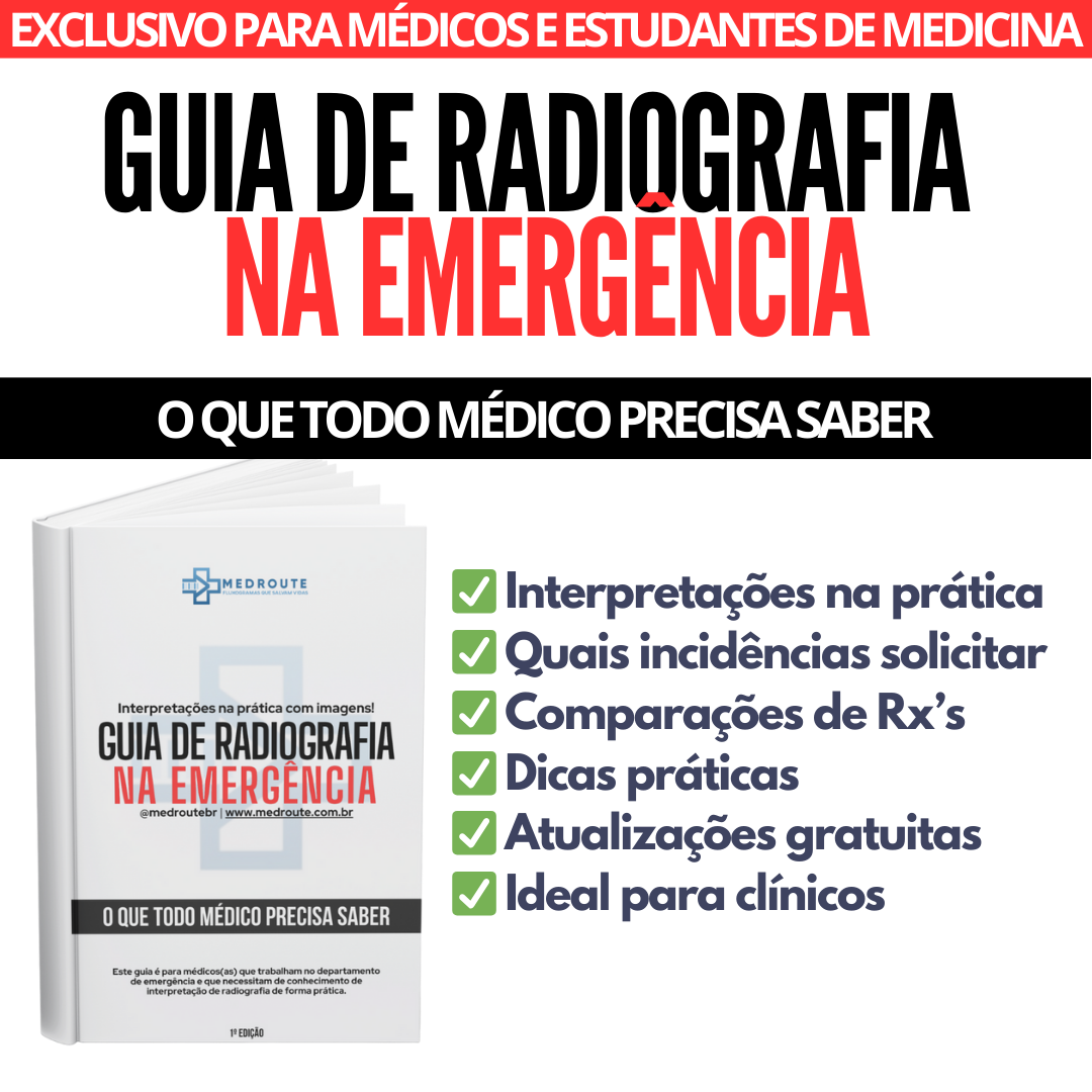 Imagem do curso Guia de Radiografia na Emergência | 1º Ed |  MedRoute 