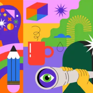 Imagem de capa para o Curso online A- Criatividade Sem Limites – Desenvolvendo Ideias Inovadoras