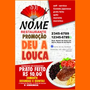 Imagem de capa para o Curso online PANFLETO Restaurante Japonês - Criatividade é a alma do negocio. (FONTES INCLUSAS, INSTALE - AS EM SEU COMPUTADOR PARA EDITAR O ARQUIVO CDR Corel Draw).