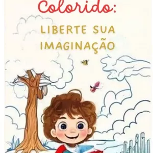 Imagem de capa para o Ebook 99 MODELOS DE DESENHOS PARA COLORIR! MUNDO MÁGICO COLORIDO