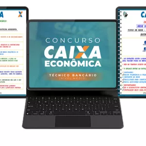 Imagem de capa para o Curso online COMBO CAIXA ECONÔMICA FEDERAL: Técnico Bancário 