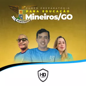 Imagem de capa para o Curso online CURSO PREPARATÓRIO PARA EDUCAÇÃO PARA PREFEITURA DE MINEIROS/GO - HD CURSOS