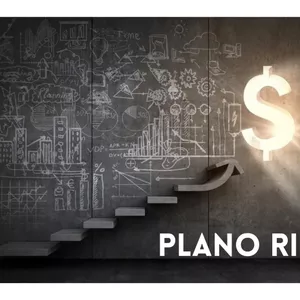 Imagem de capa para o Ebook Plano Rico - O passo a passo para transformar suas finanças