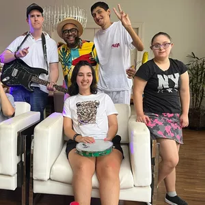 Imagem de capa para o Evento online Vivência Musical AT Acompanhante terapêutico 