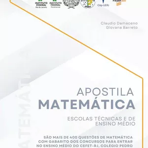 Imagem de capa para o Curso online Matemática Escolas Técnicas e de ensino médio - Mais de 400 questões