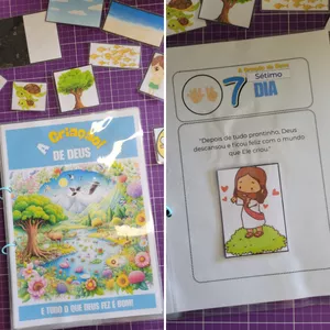 Imagem de capa para o Ebook Caderno Interativo A Criação - Gênesis