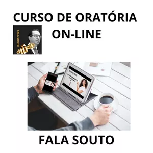 Imagem de capa para o Curso online Curso de Oratória On-Line Fala Souto