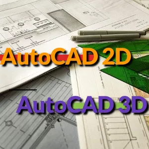 Imagem de capa para o Curso online Curso AutoCAD 2D e 3D