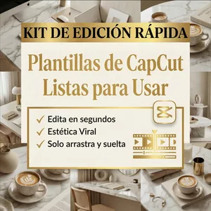 Imagen de portada para Ebook El Kit de Edición Rápida (CapCut Templates)