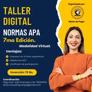 Imagen de portada para Curso online Taller Normas APA 