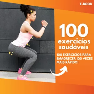 Imagem de capa para o Ebook 100 Exercicíos para emagrecer