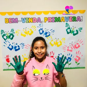 Imagem de capa para o Ebook PAINEL COLABORATIVO - BEM-VINDA, PRIMAVERA!