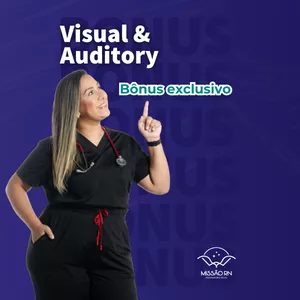 Imagem de capa para o Curso online Módulo Bônus- Visual & Auditory (bônus exclusivo) (ATENÇÃO!  ESTE PRODUTO NÃO ESTÁ A VENDA , VALOR  TOTALMENTE  FICTÍCIO! )