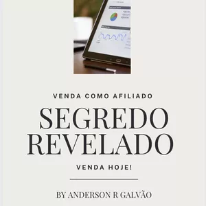 Imagem de capa para o Ebook Venda como afiliado - O Segredo Revelado -