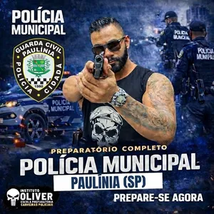 👮‍♂️ Preparatório Completo  GUARDA MUNICIPAL de Paulínia - SP👮‍♂️ GCM - Instituto Óliver