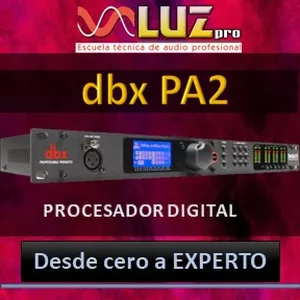 Imagen de portada para Curso online DRIVERACK dbx PA2, de cero a experto en procesadores digitales