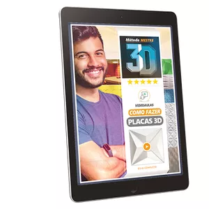 Imagem de  Método Mestre Placas 3D Completo  criado por Método Mestre 3D na hotmart