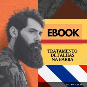 Imagem de capa para o Ebook COMO PREENCHER FALHAS NA BARBA?