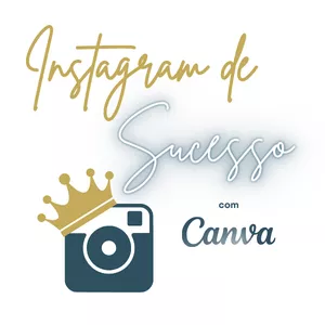 Imagem de capa para o Curso online Curso Instagram de Sucesso com Canva
