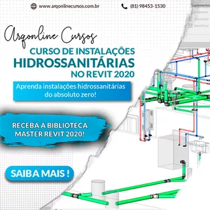 Curso Curso de Instalações Hidrossanitárias no Revit 2020
