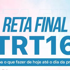 Imagem de capa para o Curso online Reta Final - TRT 16ª Região