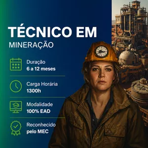 Imagem do curso Curso Técnico em Mineração