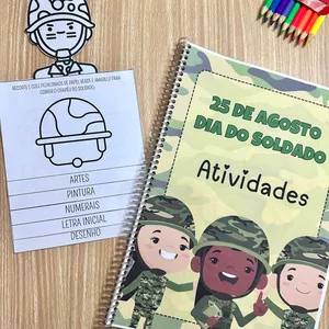 Imagem de capa para o Ebook 25 DE AGOSTO DIA DO SOLDADO ATIVIDADES 