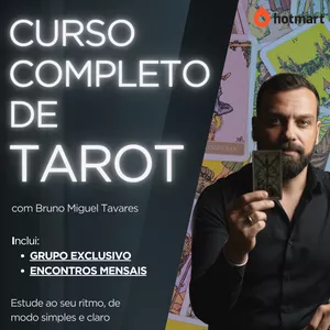 Imagem do curso Curso Completo de Tarot | Bruno Miguel Tavares (A Trilha do Tarot)
