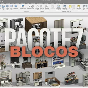 Imagem do curso Pacote 7 Blocos Revit Alta Qualidade