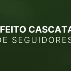 Imagem de capa para o Curso online Efeito Cascata de Seguidores