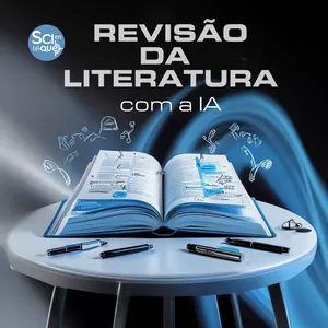 Imagem de capa para o Evento online Revisão da Literatura com a Inteligência Artificial