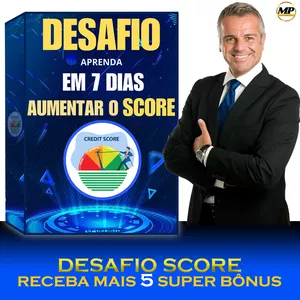 Imagem de capa para o Ebook DESAFIO APRENDA EM 7 DIAS AUMENTAR O SCORE + 5 SUPER BÔNUS 