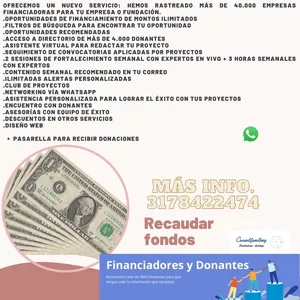 Imagen de portada para Curso online Recaudar fondos o donaciones internacionales para empresas o fundaciones ONG no es solo un curso te ayudamos durante todo el proceso 