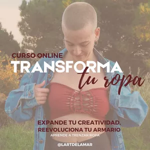 Imagen de portada para Curso online Transforma tu ropa