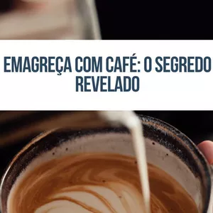 Imagem de capa para o Ebook Emagreça com Café: O Segredo Revelado