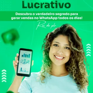 Imagem de capa para o Ebook Whatsapp lucrativo 