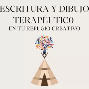 Imagen de portada para Curso online DIBUJO Y ESCRITURA TERAPEUTICA EN TU REFUGIO CREATIVO