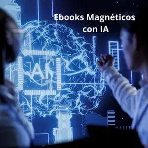 Imagen de portada para Curso online Ebooks Magnéticos con IA