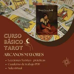 Imagen de portada para Curso online Curso Aprendiz de Tarot Básico - Arcanos Mayores