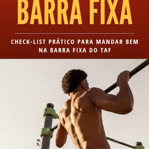 Imagem de capa para o Ebook CHECKLIST DA BARRA FIXA (TAF)