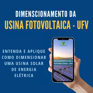 Imagem do curso Dimensionamento da Usina Fotovoltaica - UFV