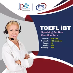 Cover image for Ebook TOEFL IBT SPEAKING SECTION PRACTICE SETS (4 SPEAKING TASKS)
