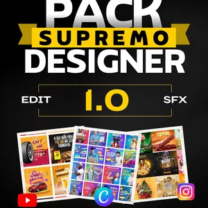 Imagem de capa para o Curso online PACK SUPREMO 1.0 DESIGNER
