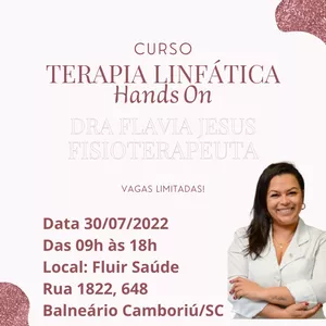 Imagem de capa para o Evento presencial Curso Terapia Linfática Manual -  Hands On
