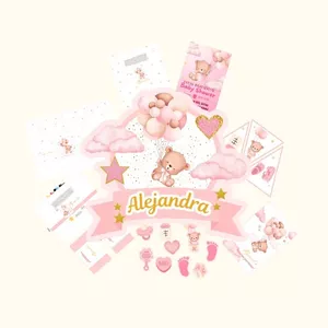 Imagen de portada para Ebook Kit de Baby Shower (PDF + Canva)