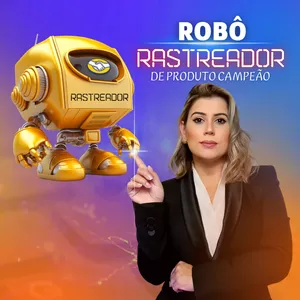 Imagem de capa para o Curso online ROBÔ RASTREADOR DE PRODUTOS CAMPEÕES DE VENDA NA INTERNET 🤖